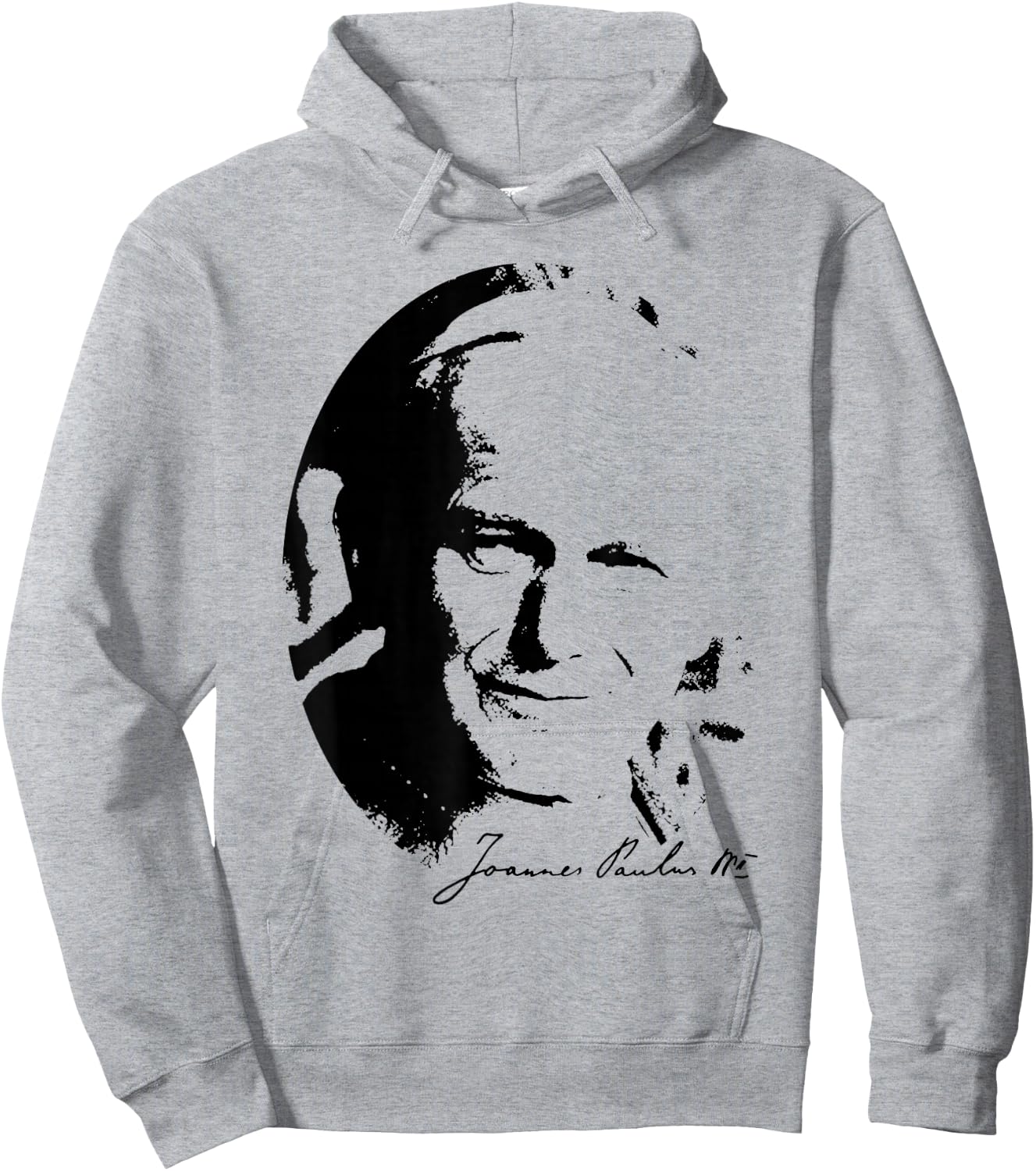 Pope John Paul II Vatican Catholicism Christian Hoodie - Hoodie | Ash