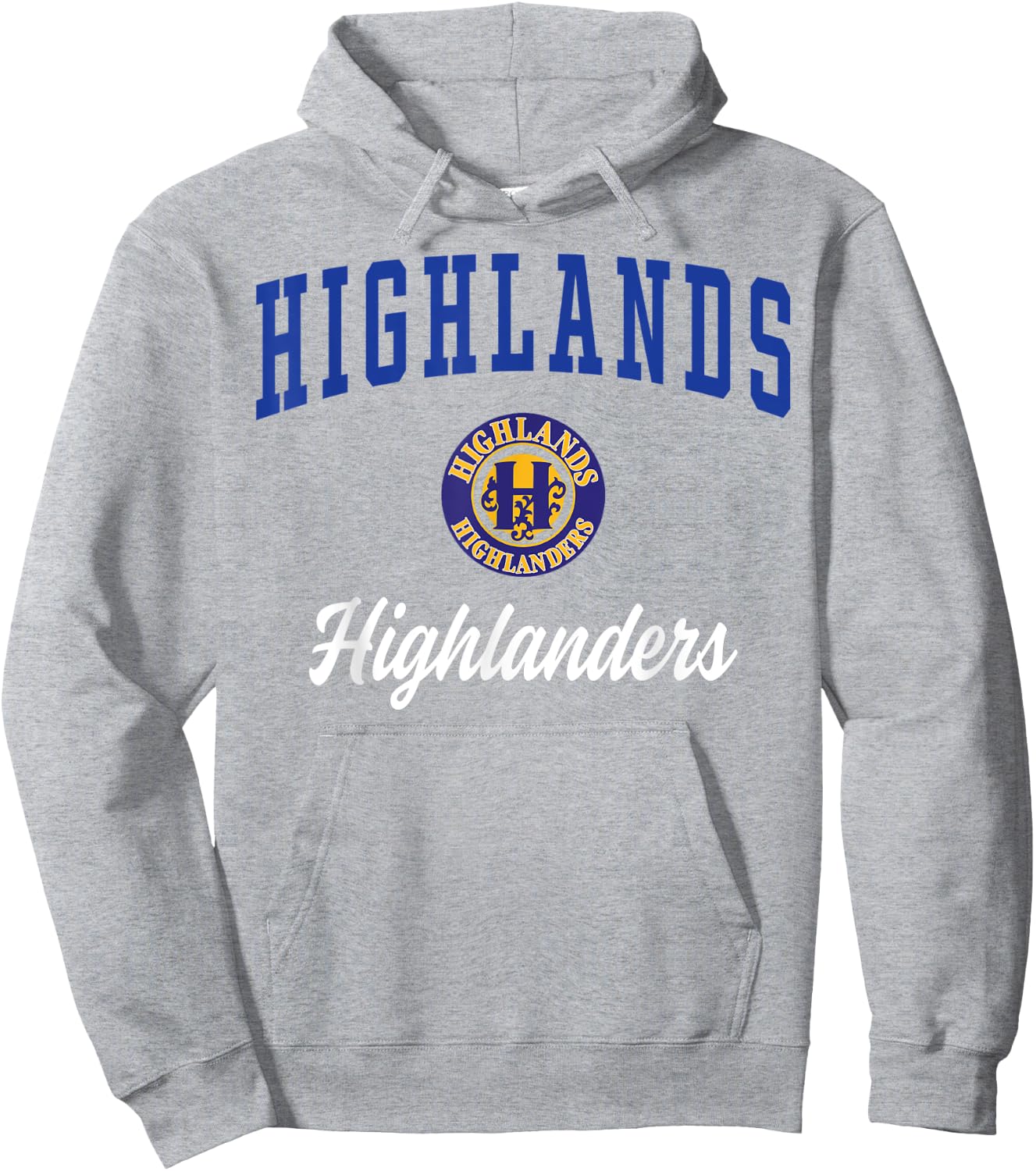 Highlands School Highlanders Hoodie - Hoodie | Ash