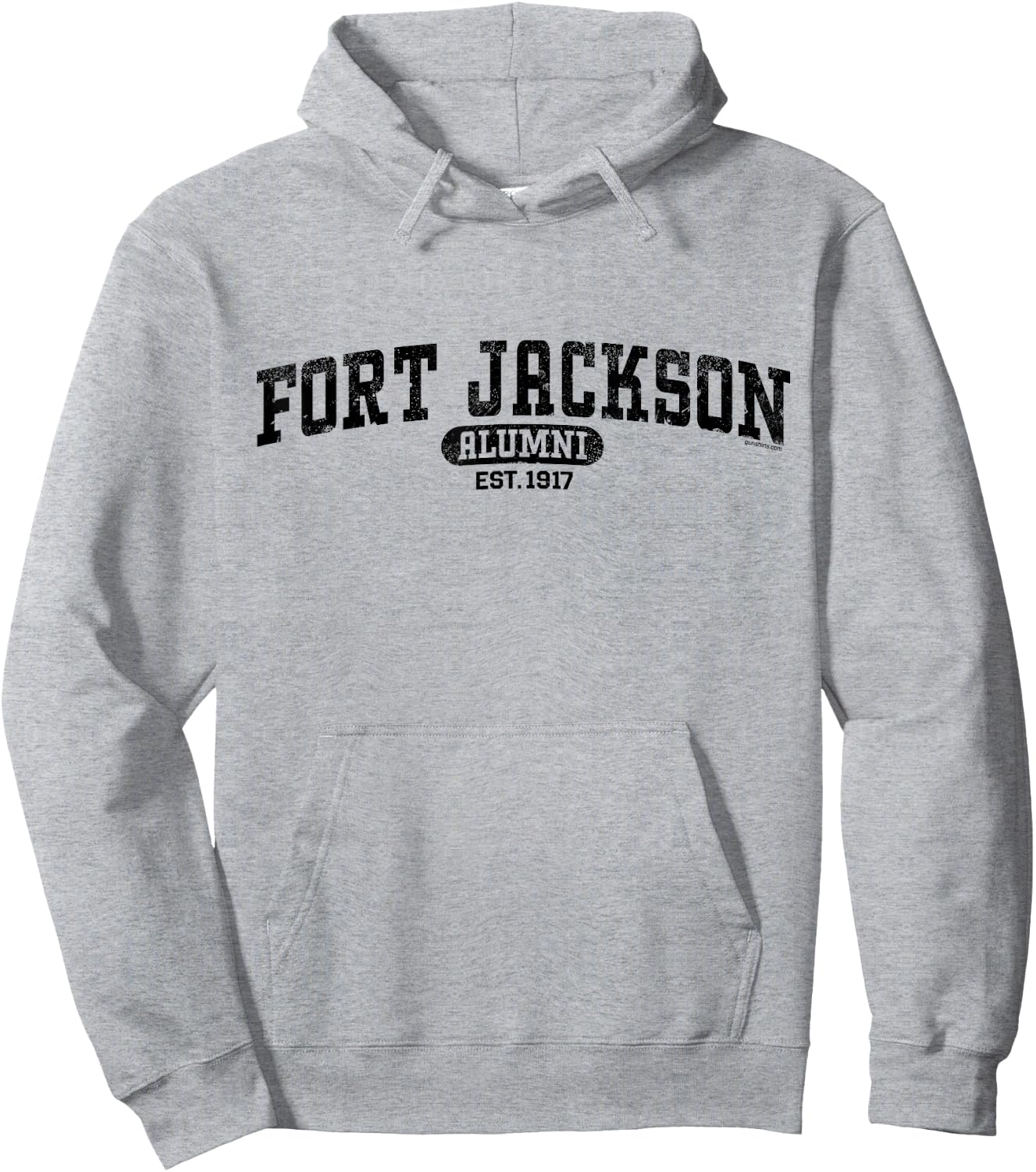 Fort Jackson Alumni (Retro) - South Carolina Hoodie - Hoodie | Ash
