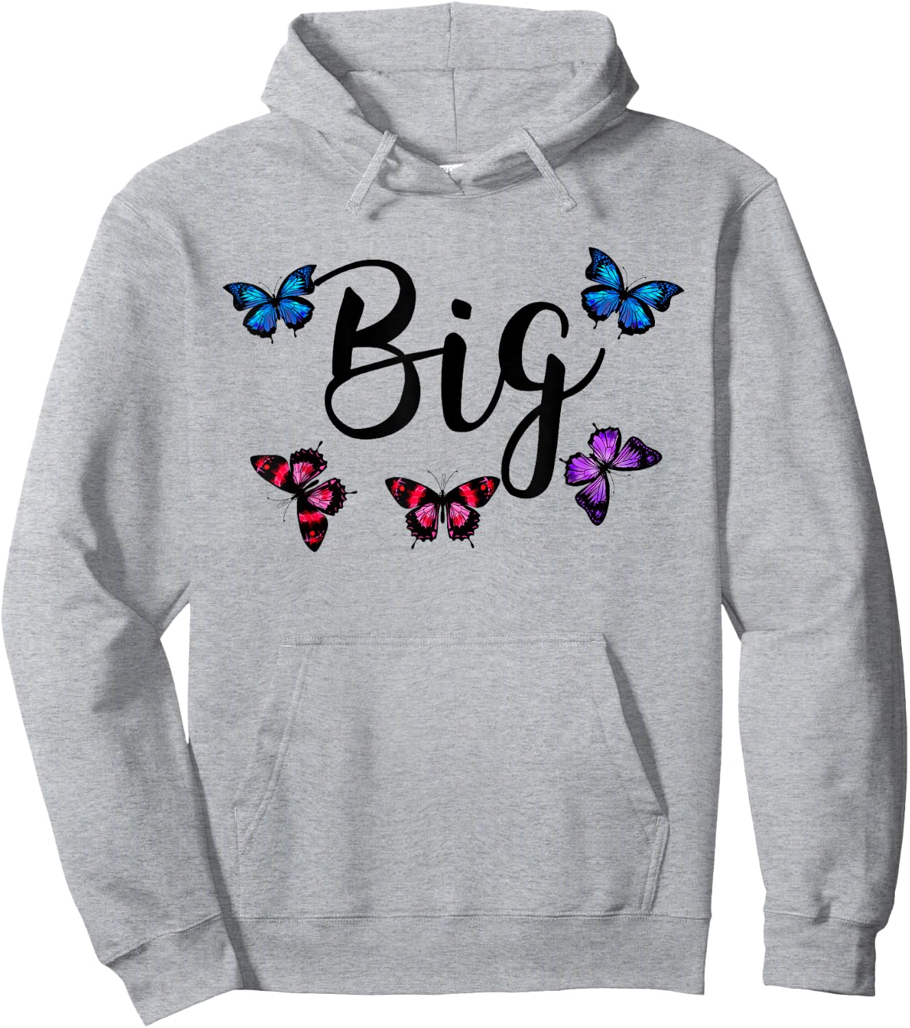 Cute Big Little Sorority Butterfly Reveal. Pledge Rush Hoodie - Hoodie | Ash