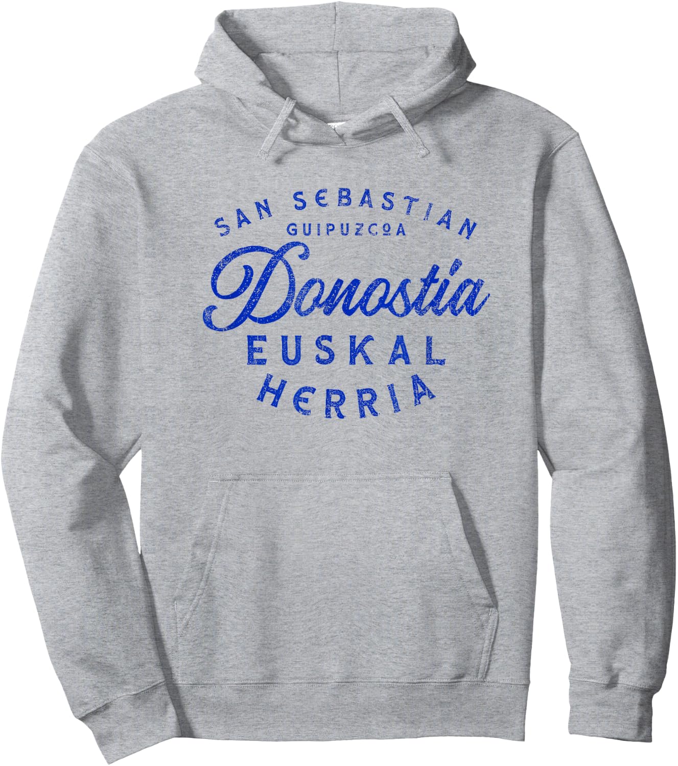 San Sebastian Guipuzcoa - Donostia Euskal Herria Basque Hoodie - Hoodie | Ash