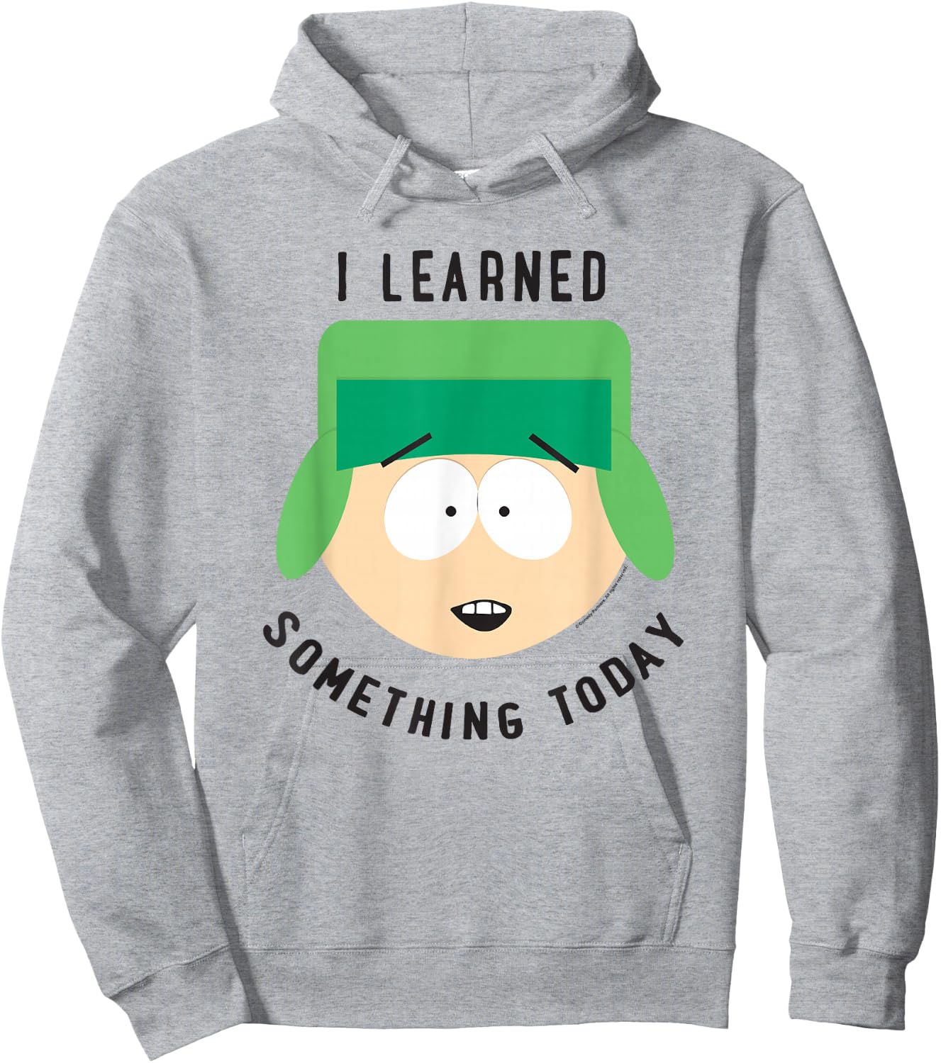 South Park Kyle I Learned Something Today Hoodie - Hoodie | Ash