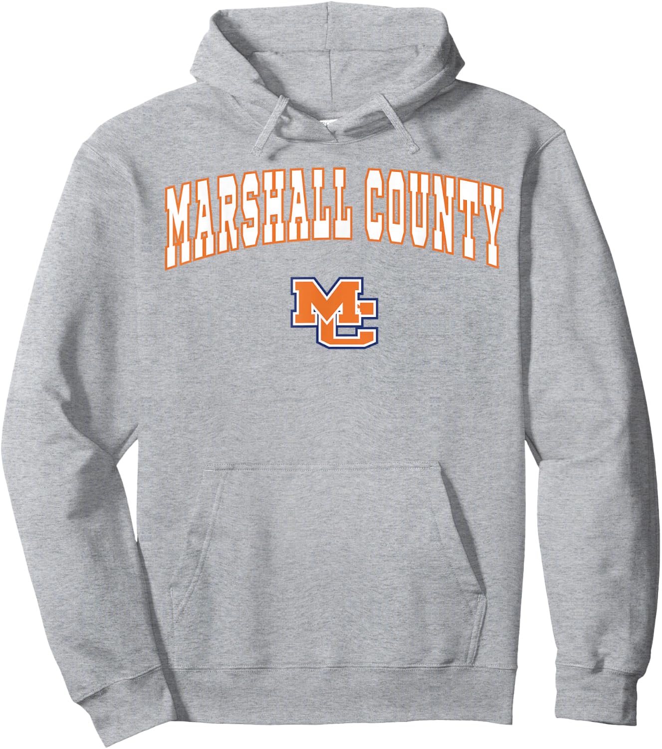 Marshall County High School Marshalls Hoodie - Hoodie | Ash