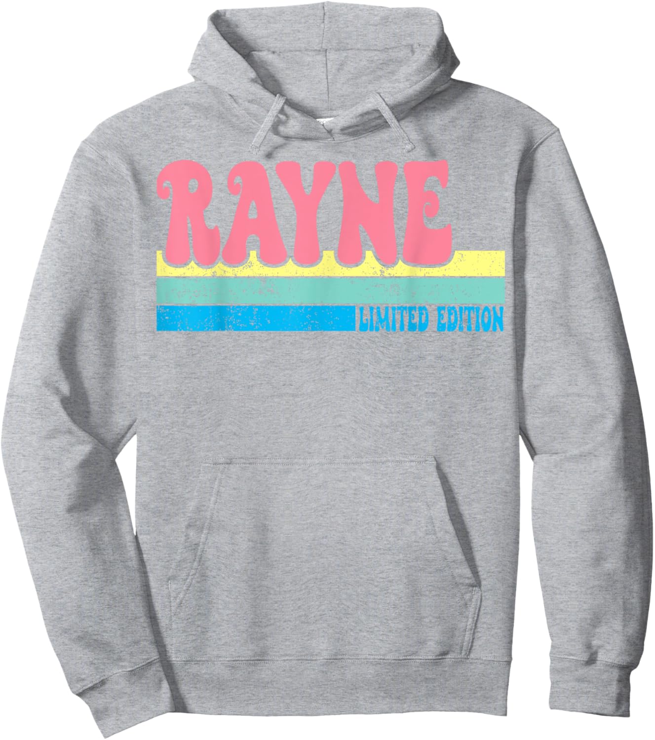 RAYNE Name Personalized Cute Idea Groovy Women RAYNE Hoodie - Hoodie | Ash