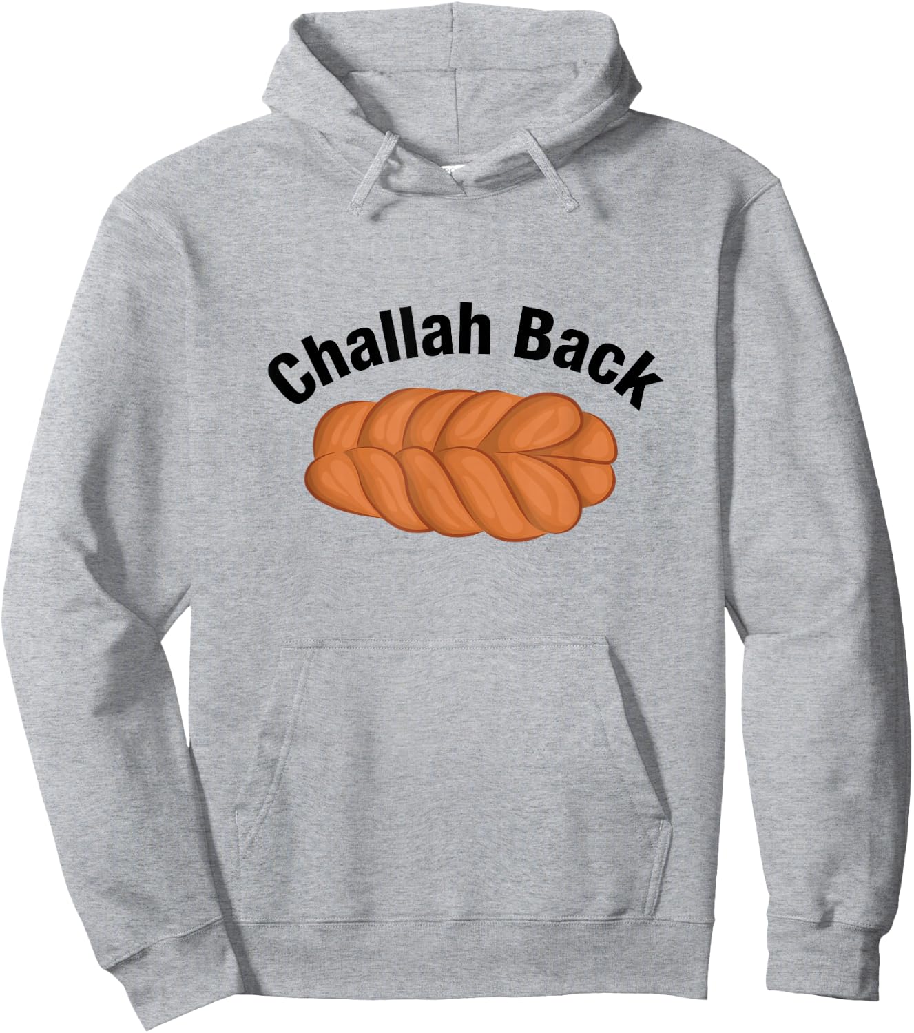 In Da Clerb We All Fam Challah Back Holla Back Funny Jewish Design Hoodie - Hoodie | Ash