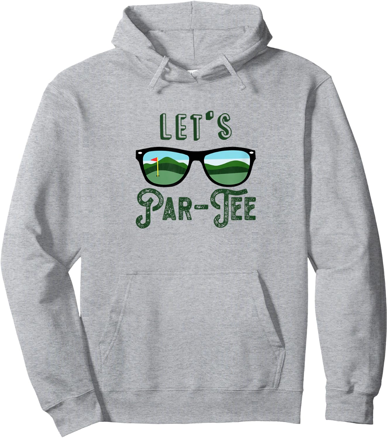 Let’s Par - Golf Funny Meme Party Golf Golfing Golfers Hoodie - Hoodie | Ash