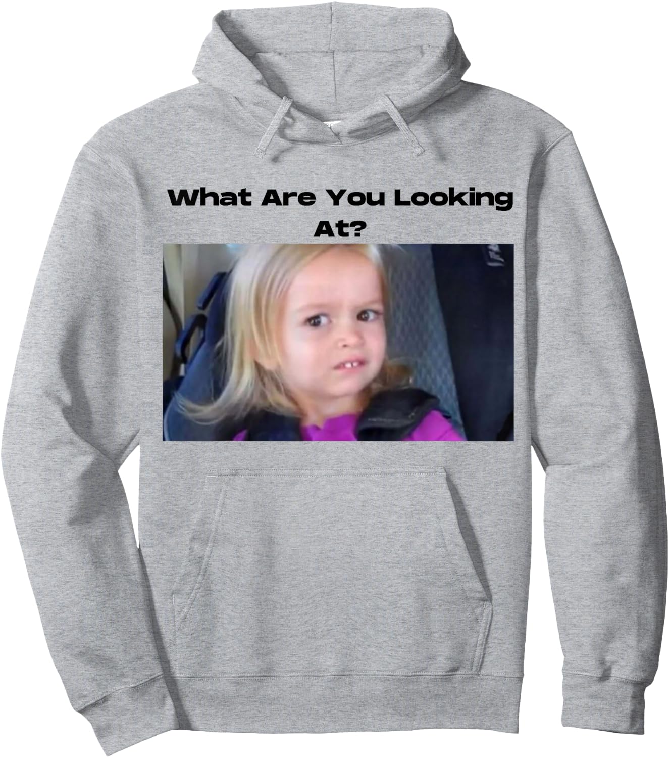 Funny t shirts / Women - What Are You Looking At Hoodie - Hoodie | Ash