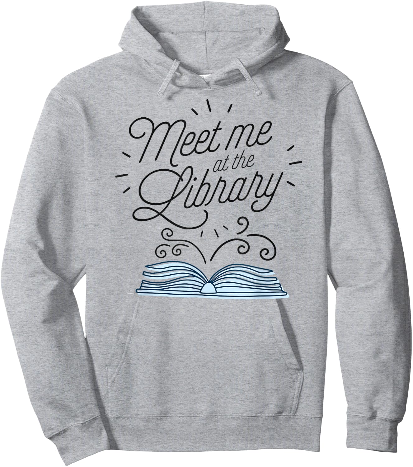 Meet Me At The Library - Support Your Public Library Women Hoodie - Hoodie | Ash