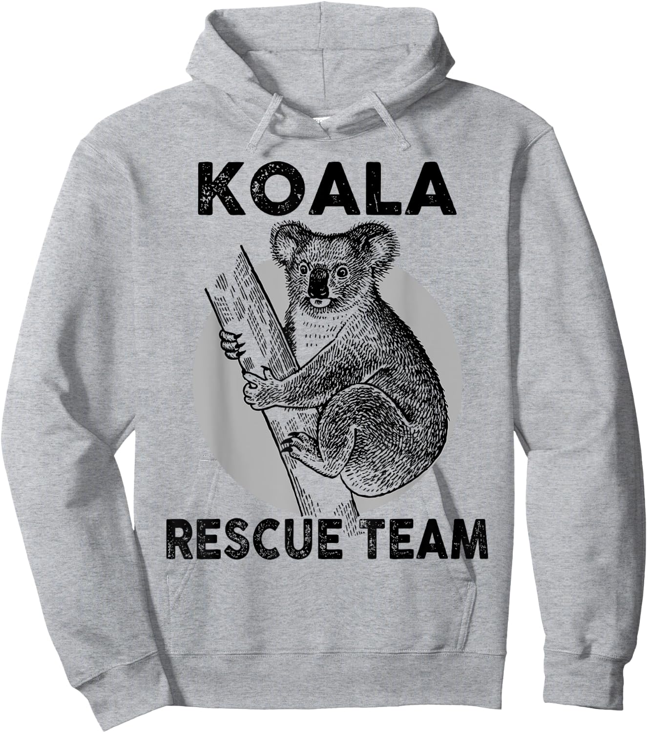 Save the Koala Bear Vintage Animals Outfits Rescue Australia Hoodie - Hoodie | Ash