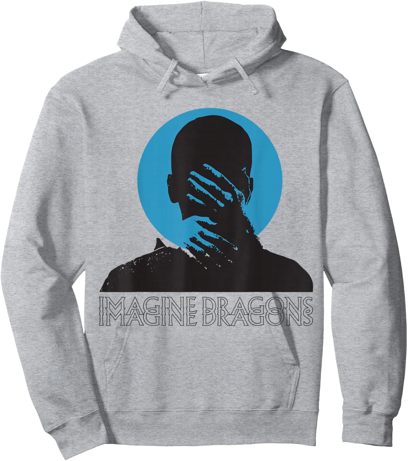 Official Imagine Dragons Follow You Blue Hoodie - Hoodie | Ash