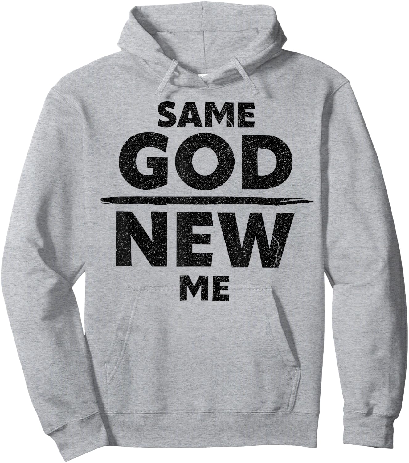 Same God New Me Funny Jesus Christian Hoodie - Hoodie | Ash