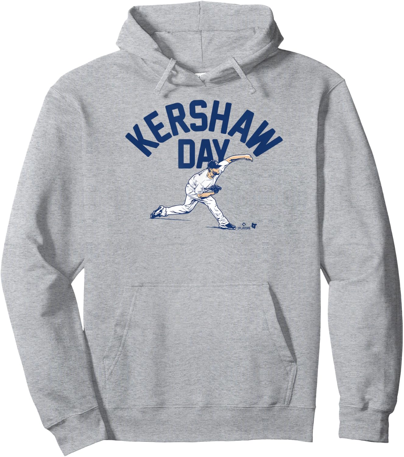 Clayton Kershaw - Kershaw Day - Los Angeles Baseball Hoodie - Hoodie | Ash