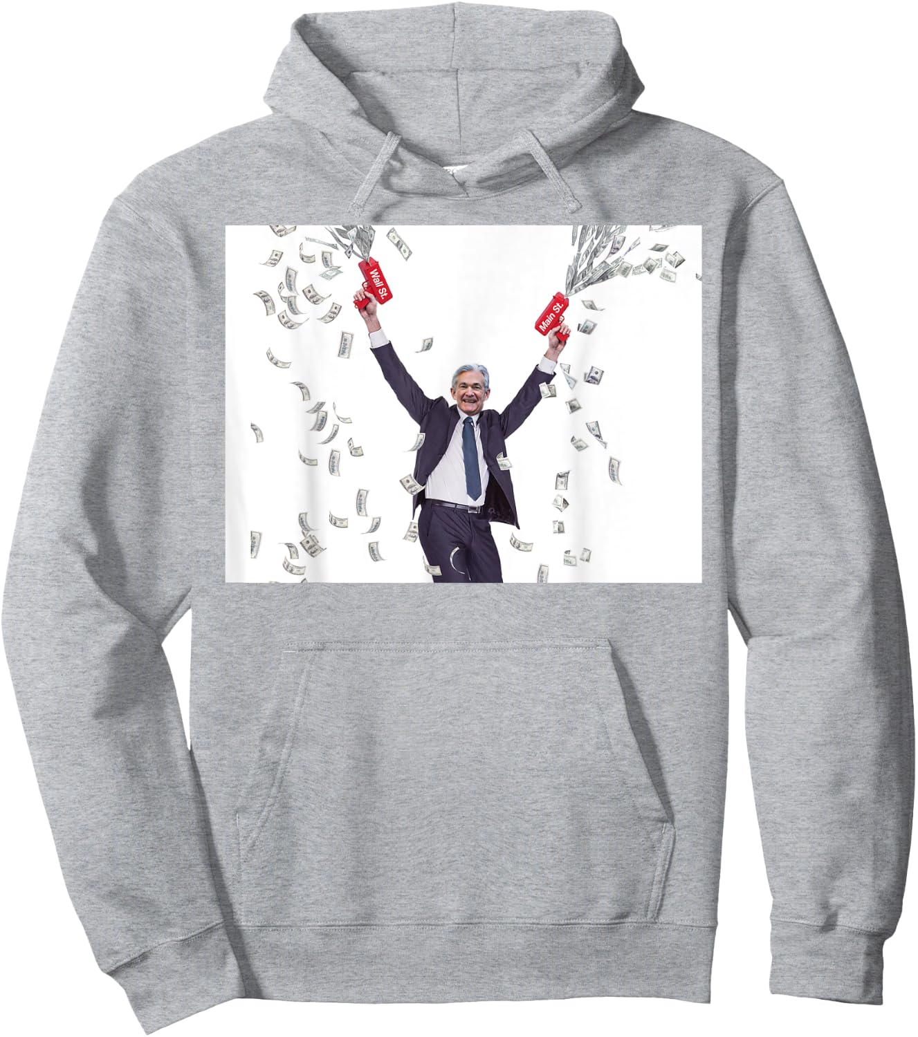 Money Printer Go BRRR by JPow Hoodie - Hoodie | Ash