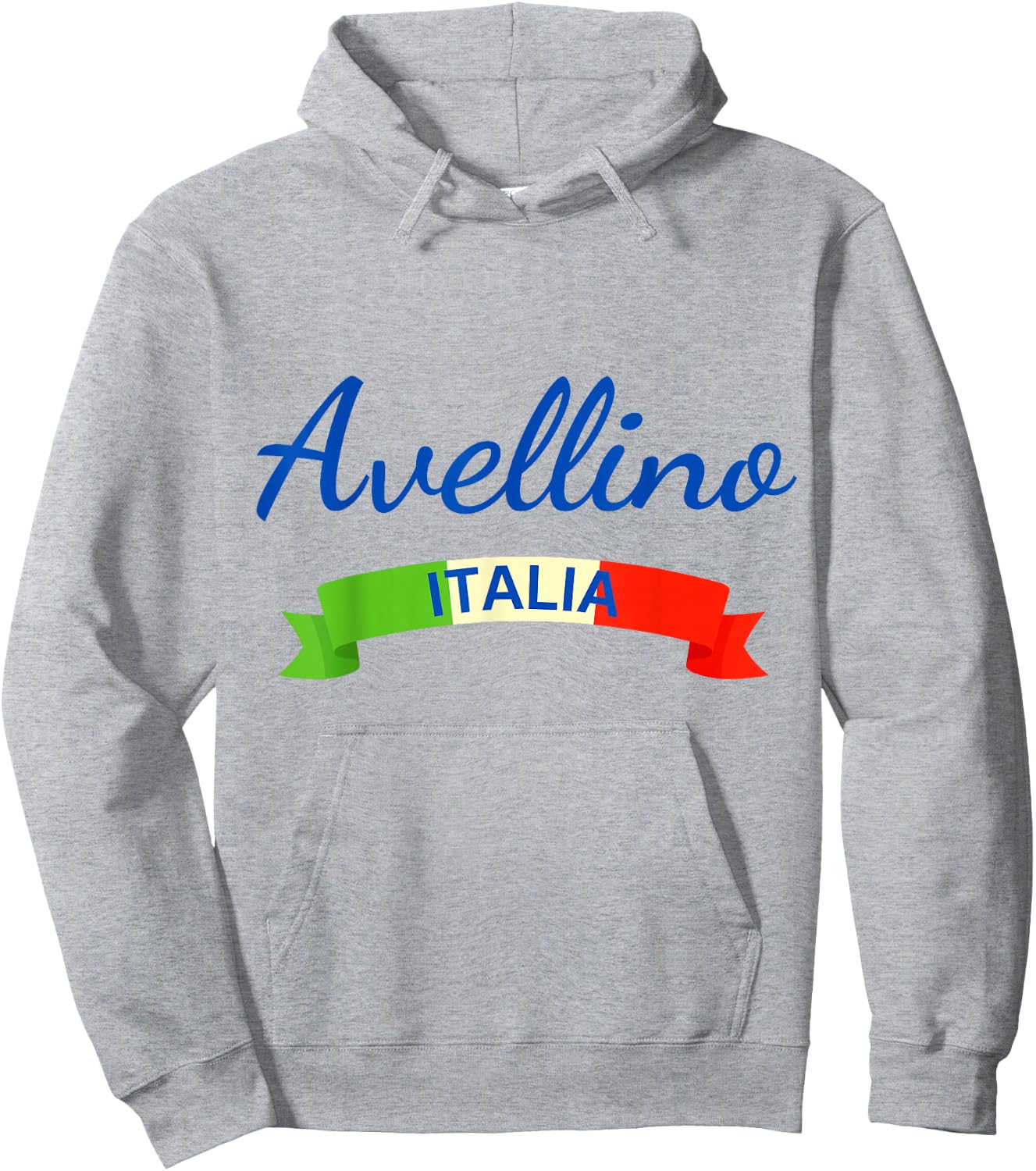 Avellino Italy Flag Roma Italia Souvenir Matching Italian Hoodie - Hoodie | Ash