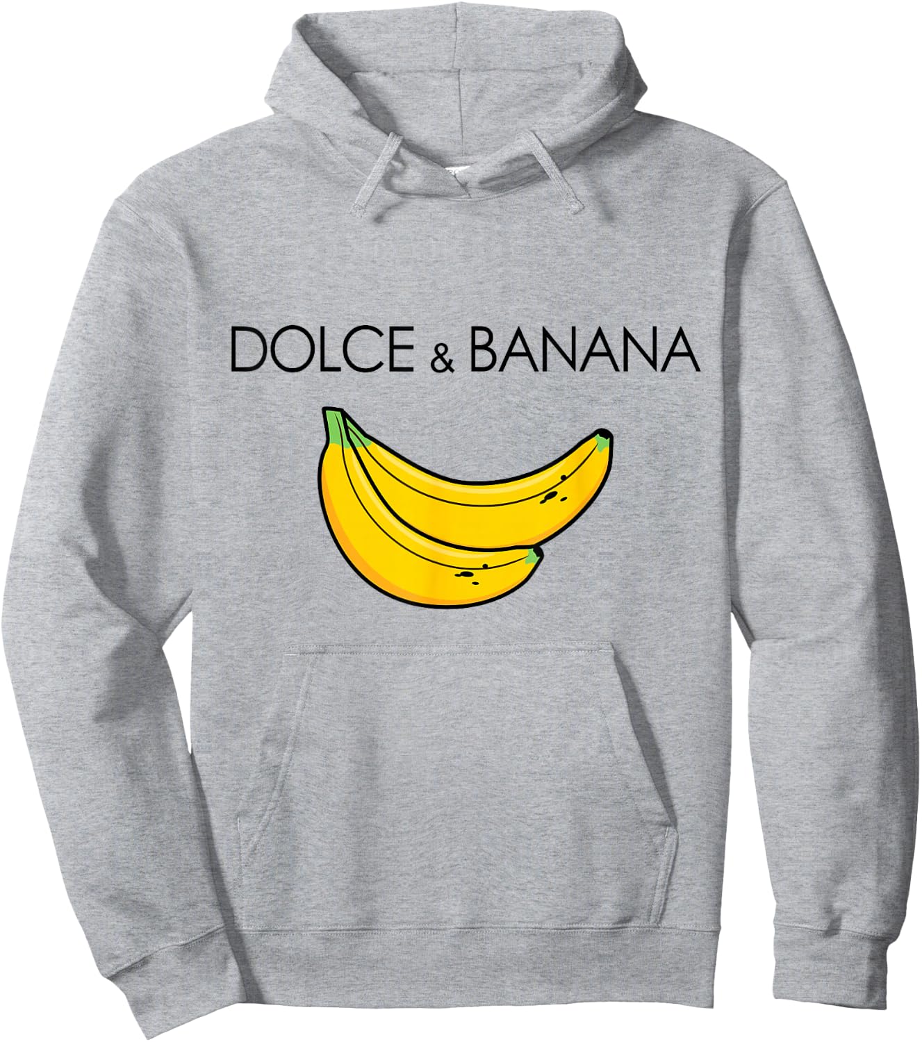 Dolce and Banana Funny Banana Funny Fruit Fruit Design Hoodie - Hoodie | Ash