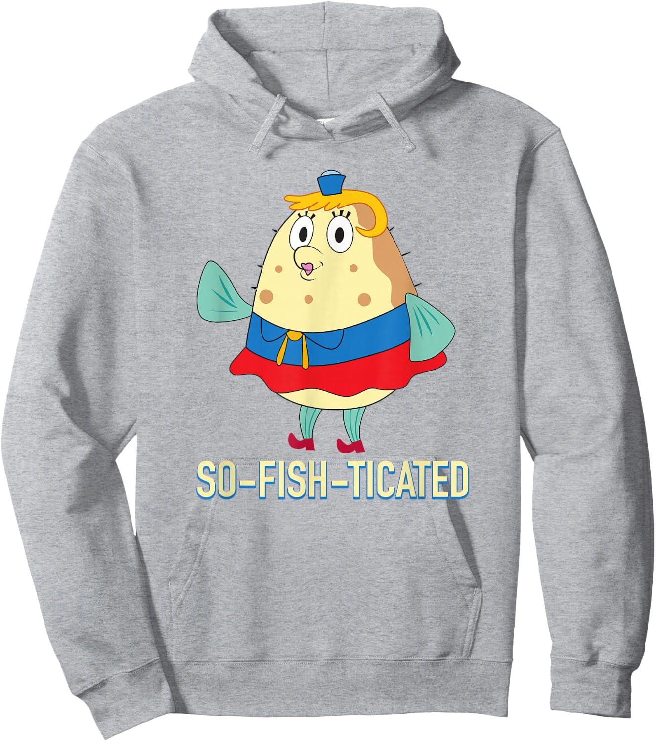 Mrs. Puff is So-Fish-ticated Hoodie - Hoodie | Ash
