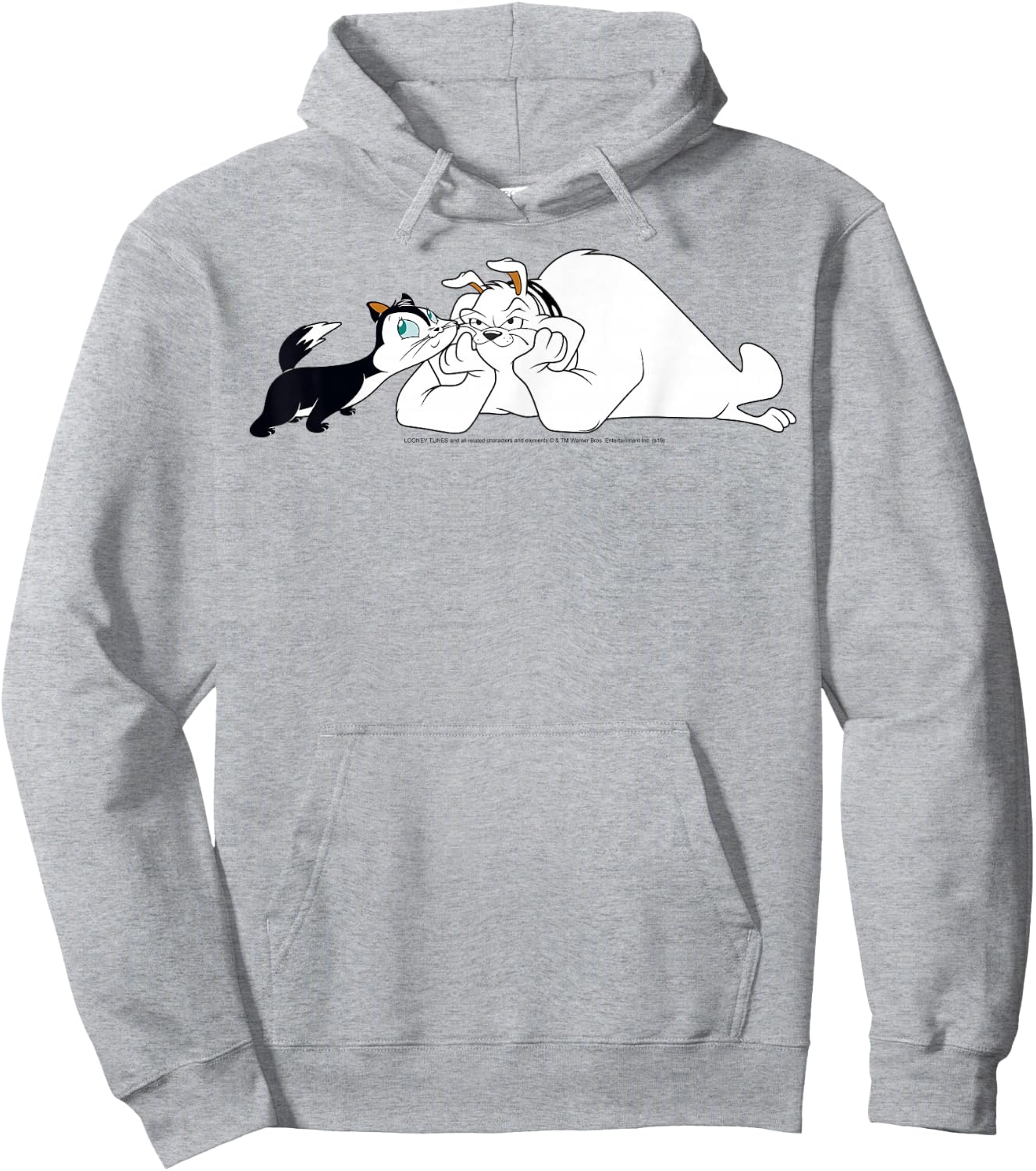 Looney Tunes Marc Antony and Pussyfoot Hoodie - Hoodie | Ash