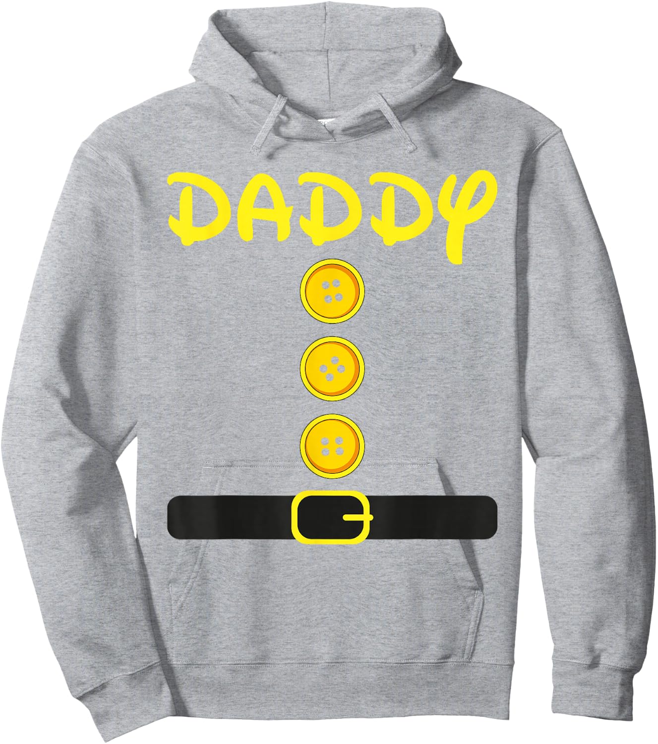 Daddy Dwarf Halloween Family Costume Color Dwarf Matching Hoodie - Hoodie | Ash