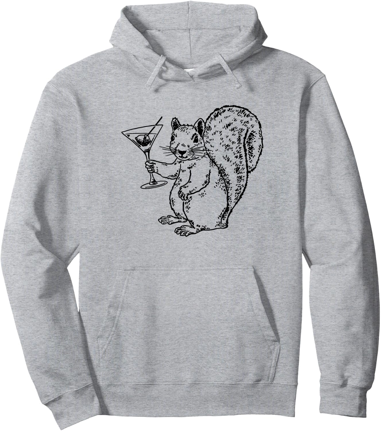 NPR Planet Money Squirrel Hoodie - Hoodie | Ash