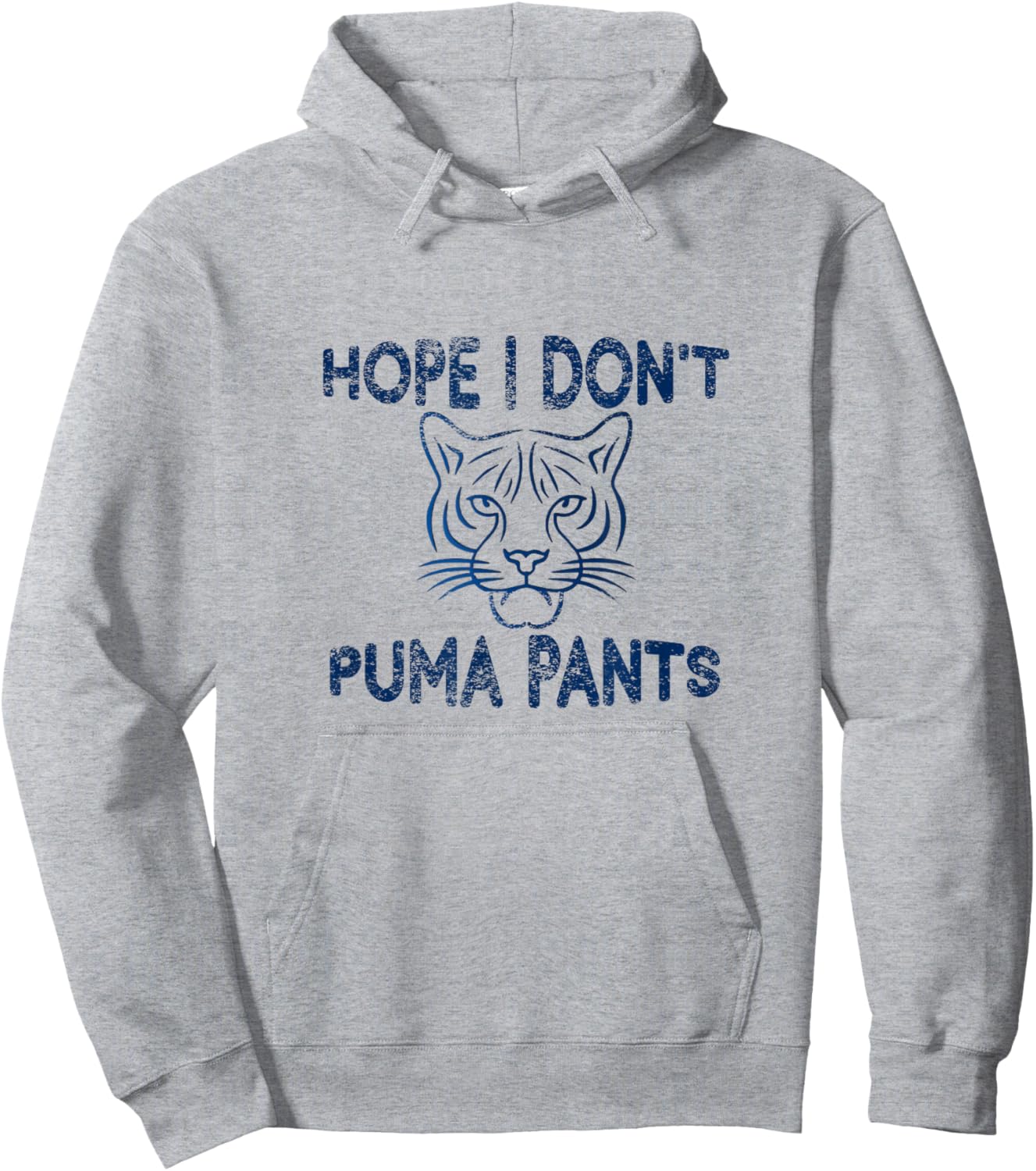 Funny Cat Pun Hope I Don't Puma Pants Women Hoodie - Hoodie | Ash
