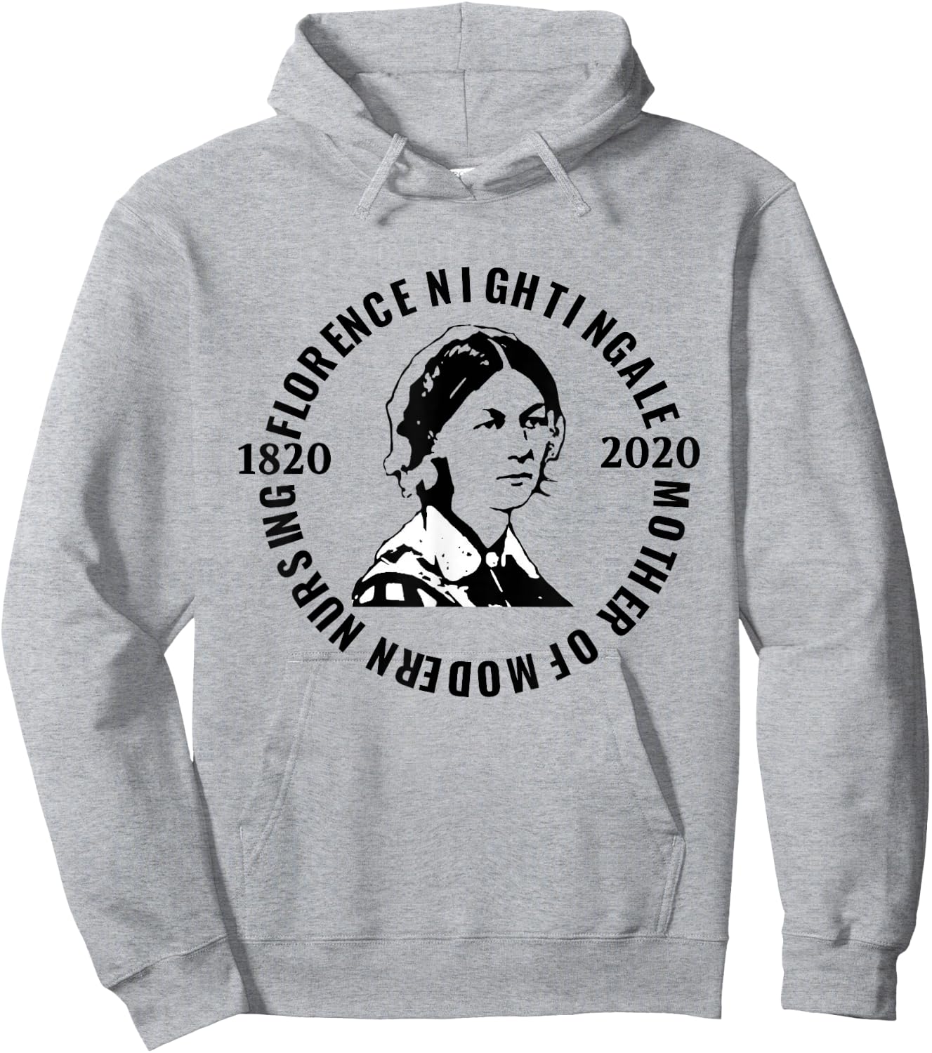 200th Anniversary of Florence Nightingale Hoodie - Hoodie | Ash