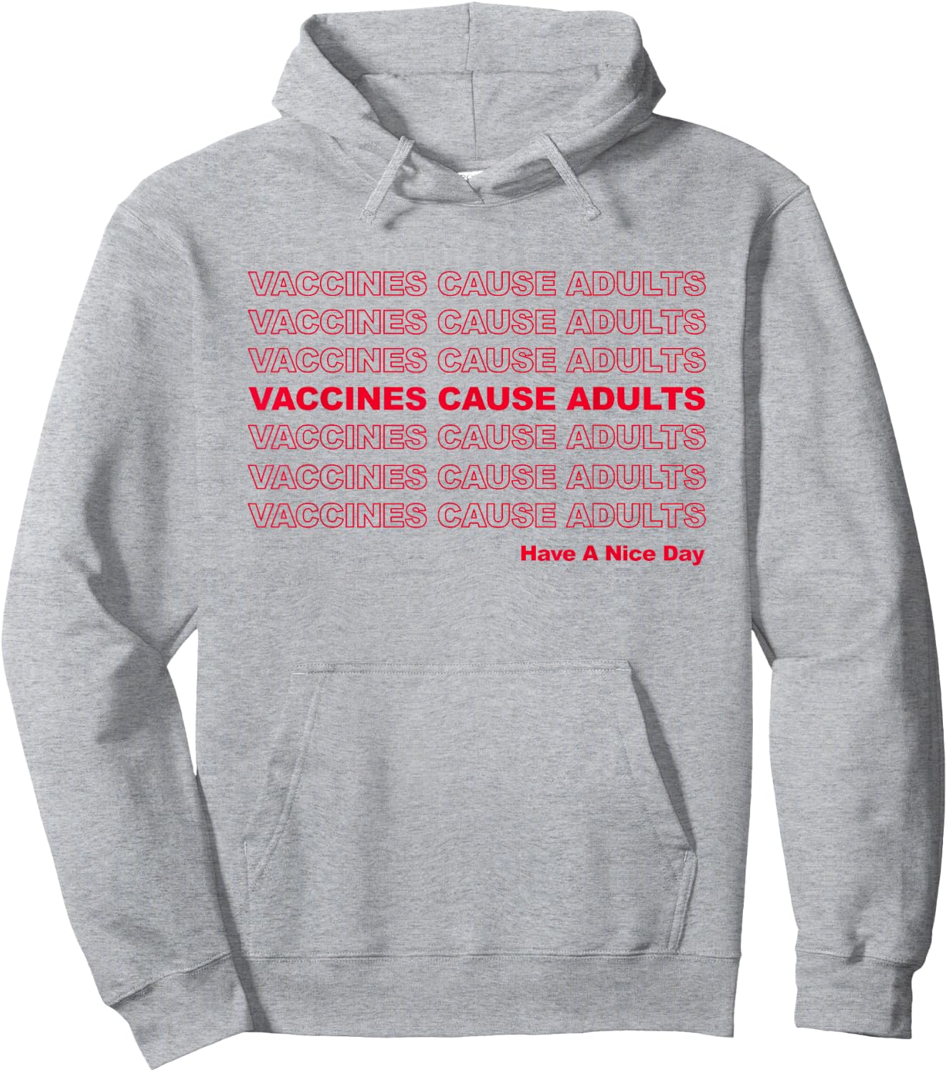 Vaccines Cause Adults Pro Vaccination Saves Lives Hoodie - Hoodie | Ash