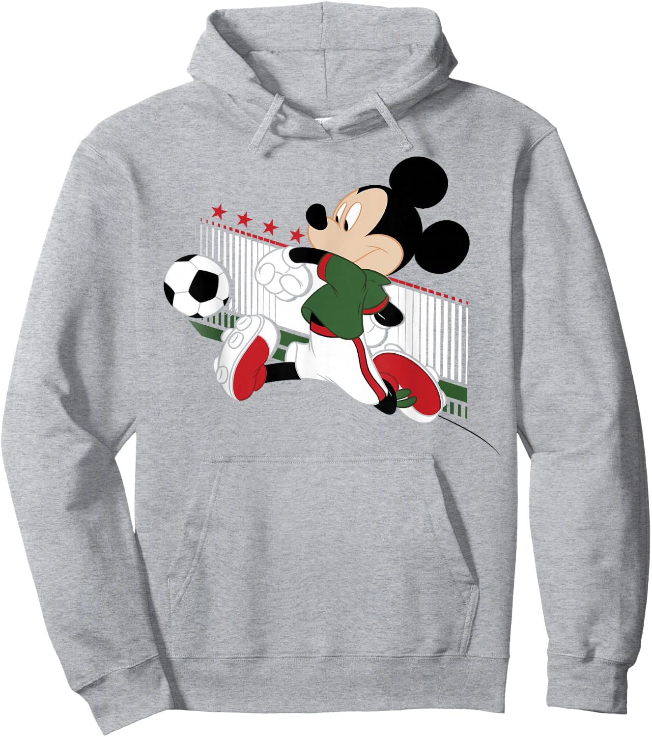 Disney Mickey & Friends Mexico Soccer Hoodie - Hoodie | Ash