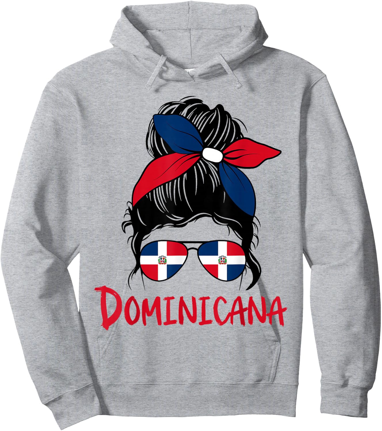 Republica dominicana graphic design for girls kid toodler RD Hoodie - Hoodie | Ash