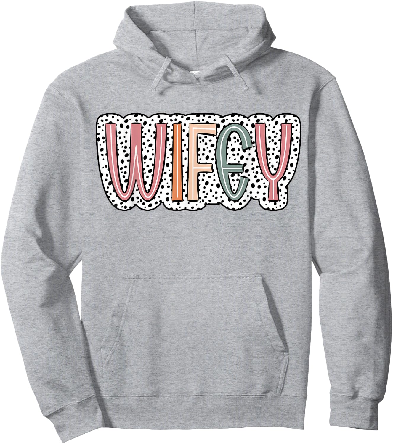 Cute Wifey Bride Wedding Wife Women Hoodie - Hoodie | Ash