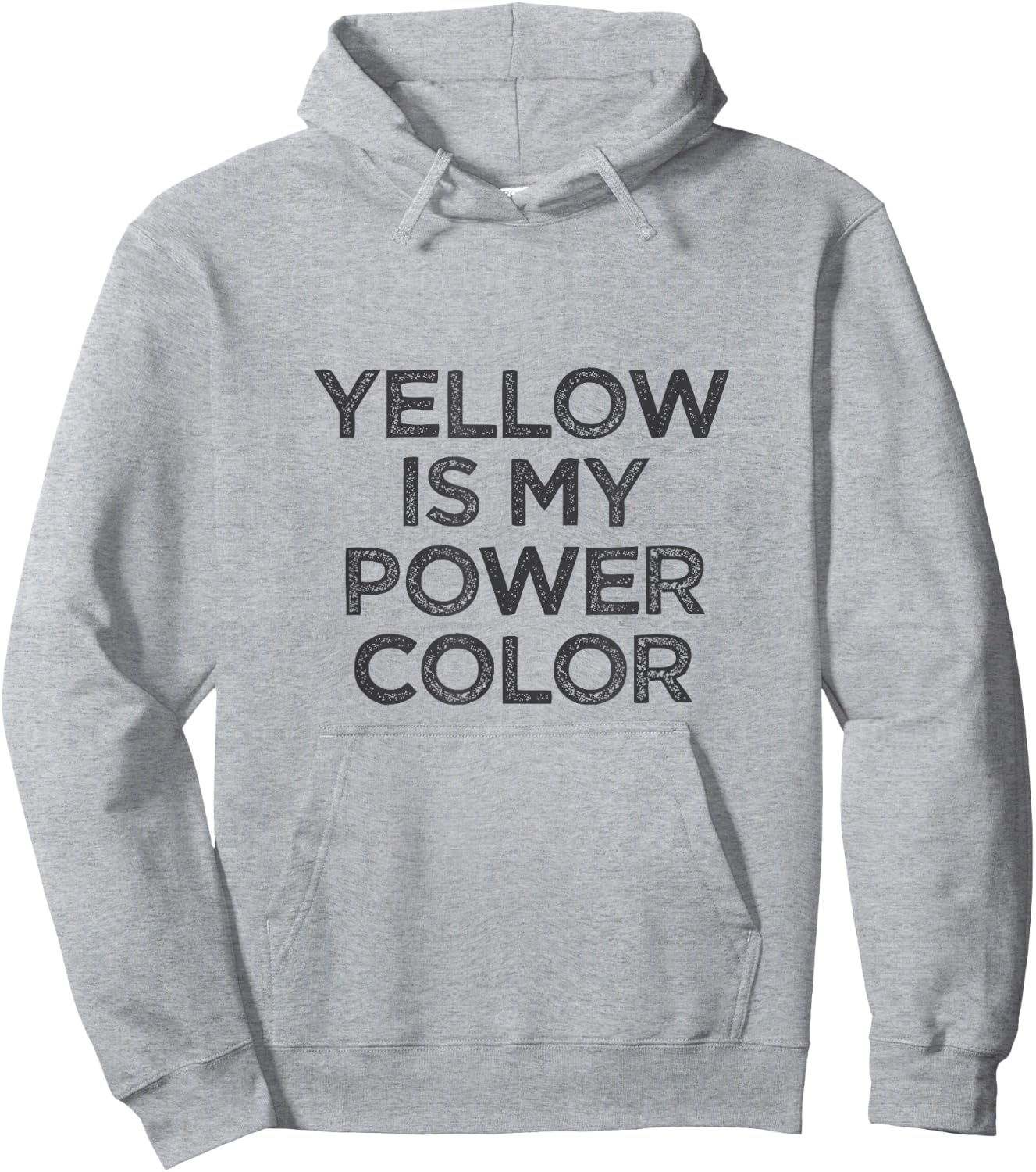 Yellow Is My Power Color Hoodie - Hoodie | Ash