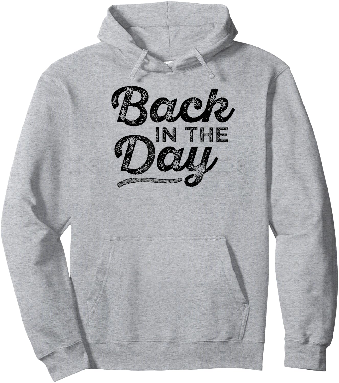 Back In The Day Vintage Hoodie - Hoodie | Ash