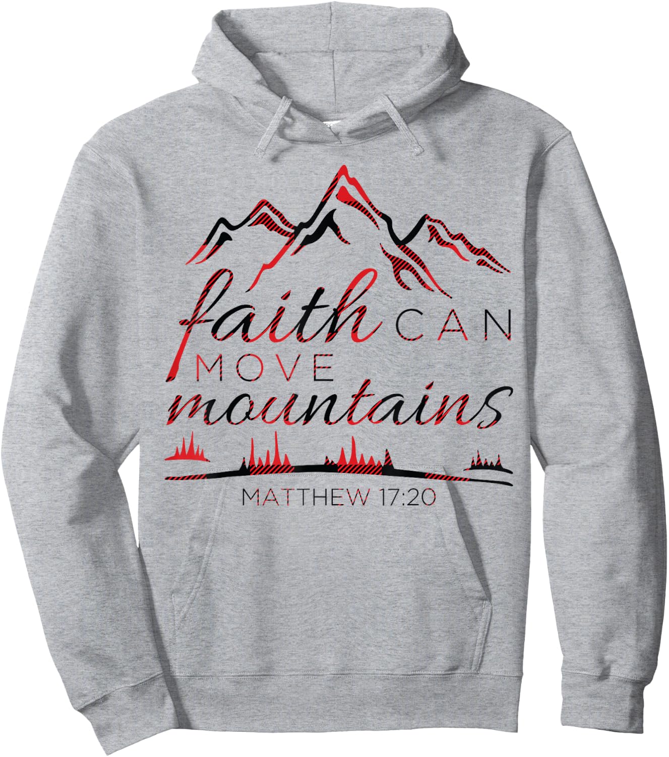 Christian Faith Religious Bible Verse Gifts Women Teen Girls Hoodie - Hoodie | Ash