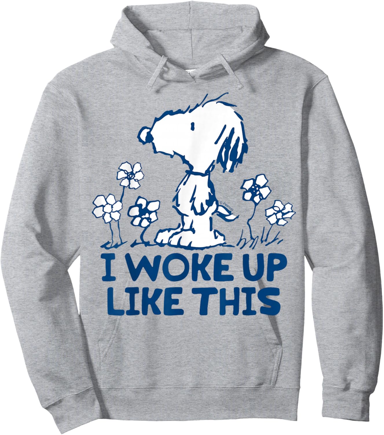Peanuts - Andy I Woke Up Like This Snoopy's Sibling Hoodie - Hoodie | Ash