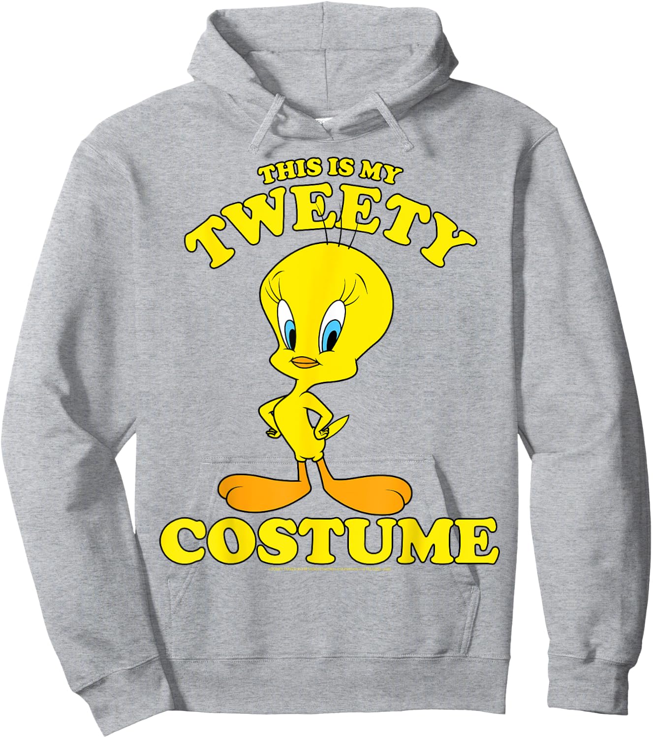 Looney Tunes Halloween Tweety Costume Hoodie - Hoodie | Ash