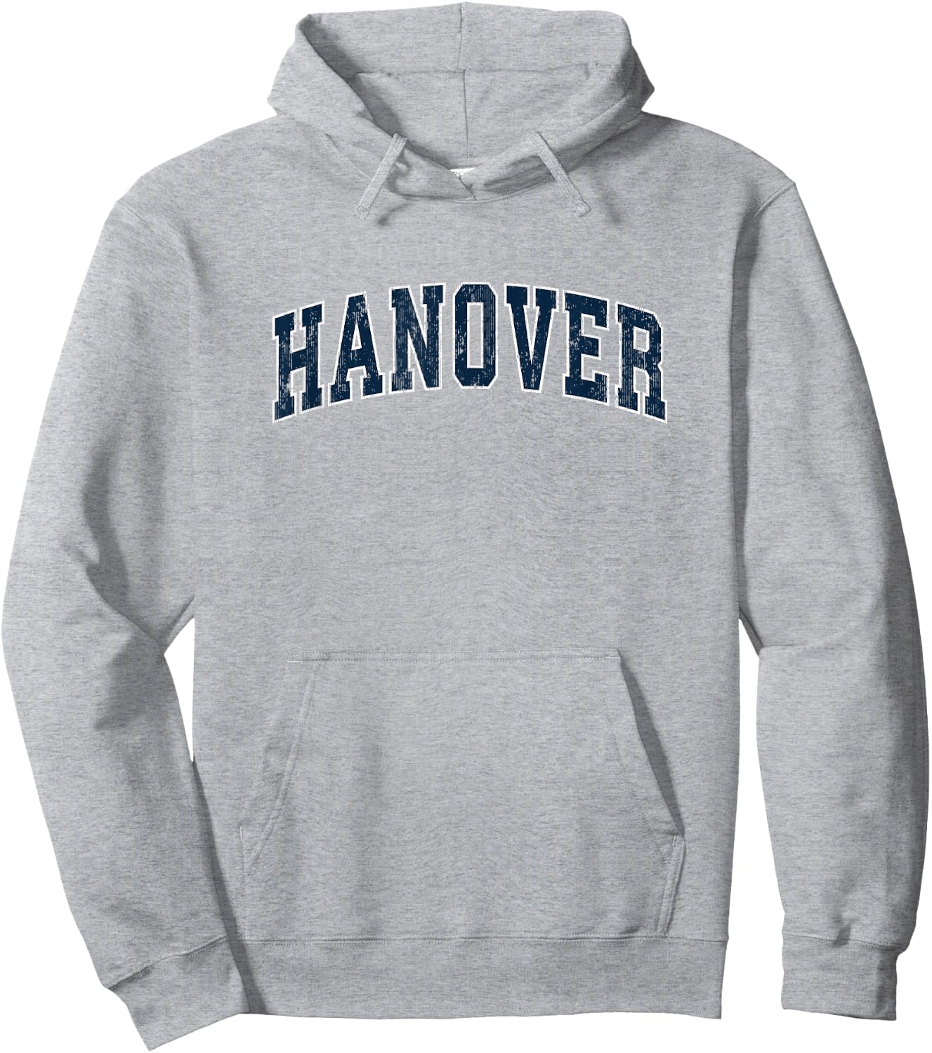 Hanover Pennsylvania PA Vintage Sports Design Navy Design Hoodie - Hoodie | Ash