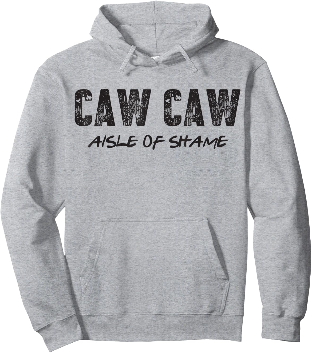 Aisle of Shame Caw Caw Hoodie - Hoodie | Ash