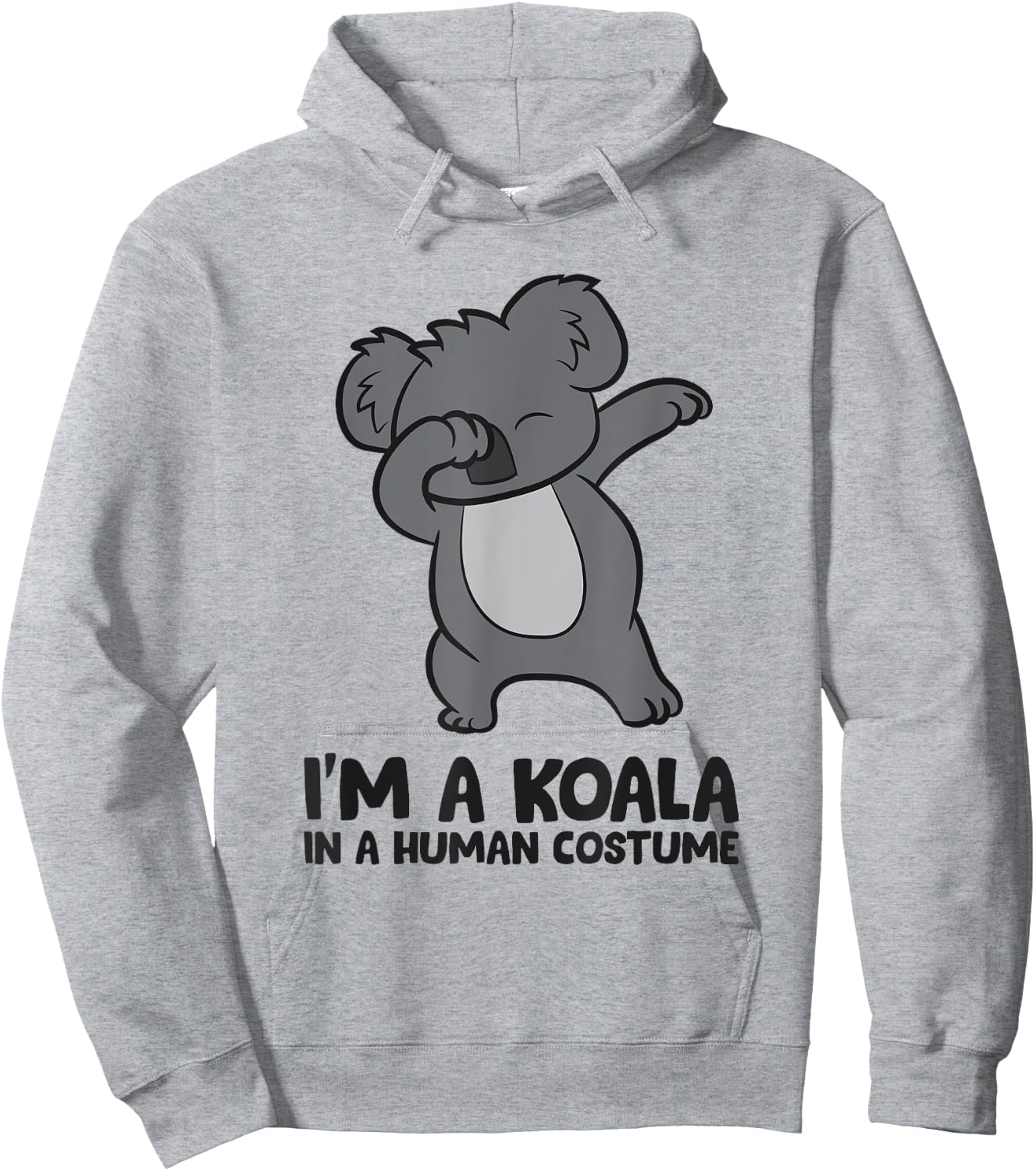 I'm A Koala in A Human Costume Funny Koala Hoodie - Hoodie | Ash