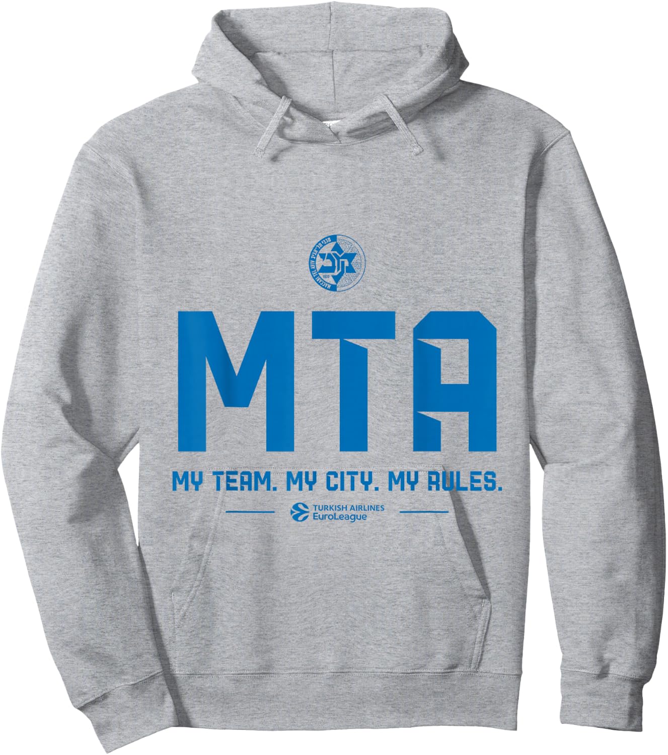 Teams - Maccabi Playtika Tel Aviv Hoodie - Hoodie | Ash
