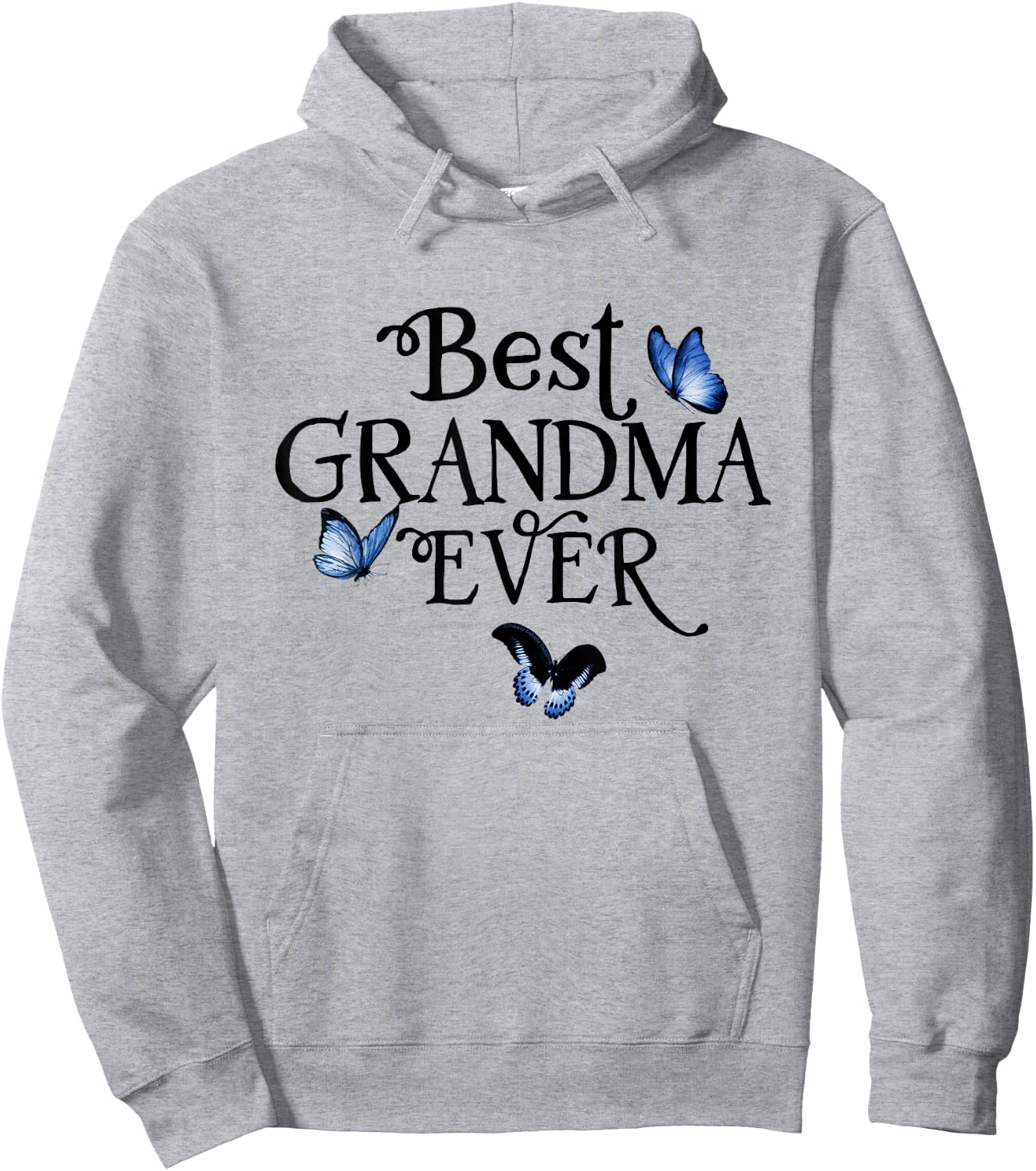 Pretty Best Grandma Ever for Grandma Birthday Mother's Day Hoodie - Hoodie | Ash