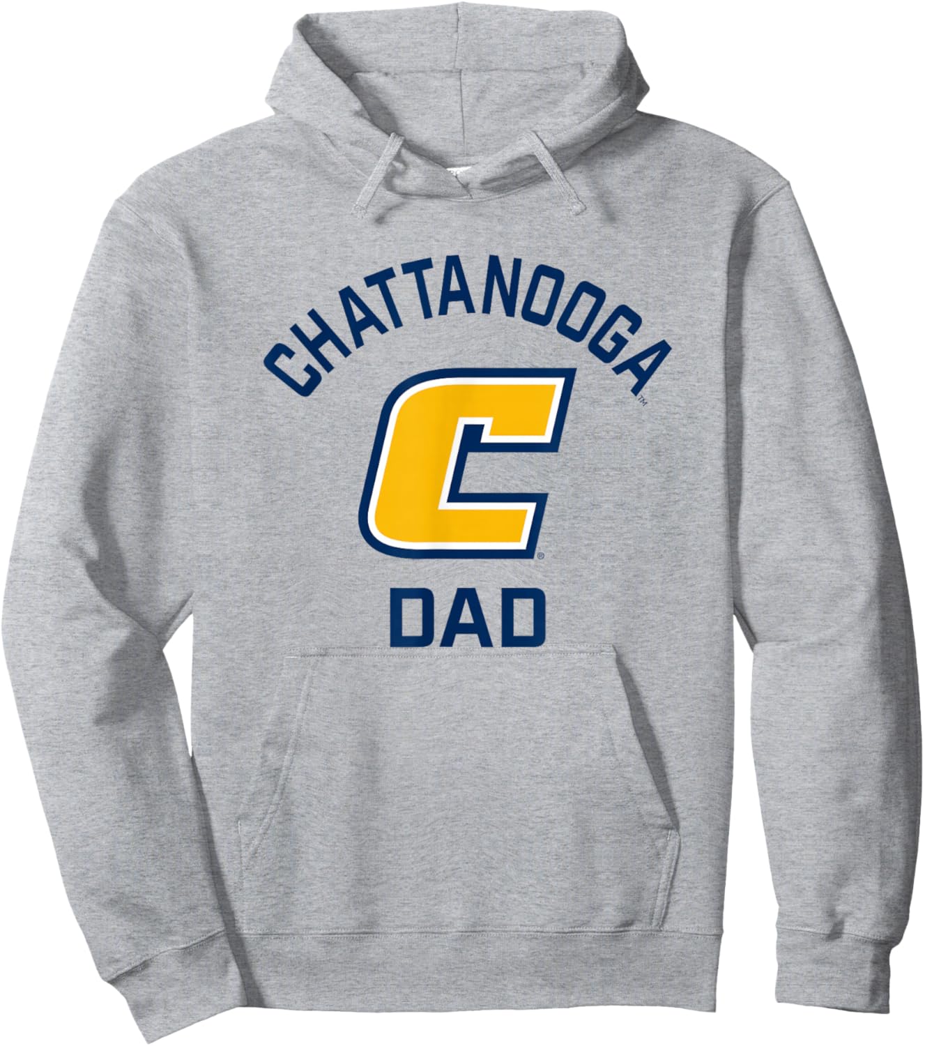 UT Chattanooga UTC Mockingbirds Arched Dad Hoodie - Hoodie | Ash