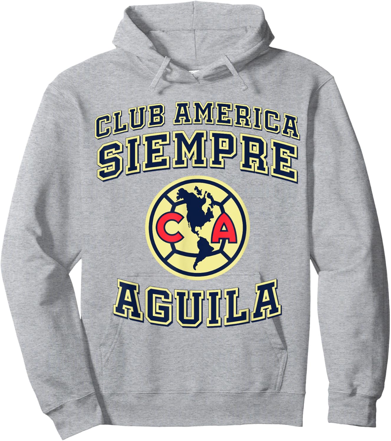 Club America - Score Big with Our Exclusive Collection Hoodie - Hoodie | Ash
