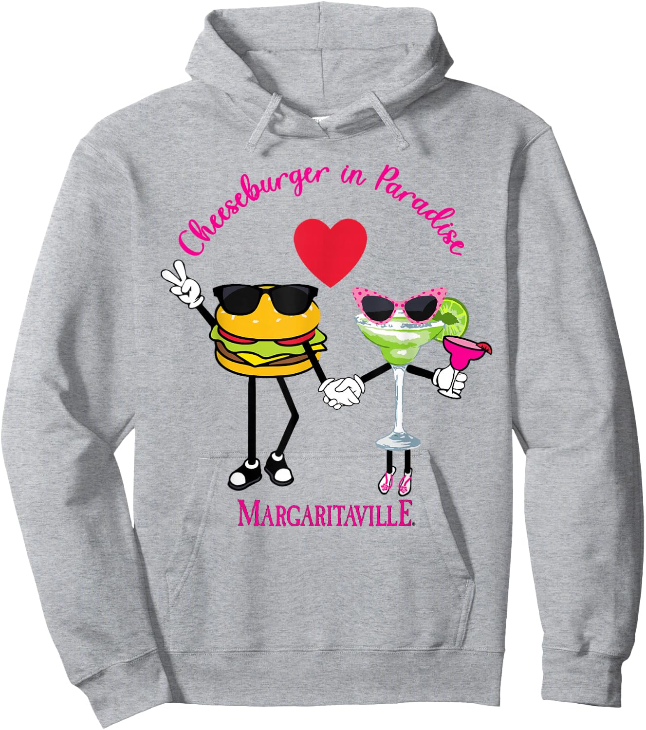 Cheeseburger in Paradise Hoodie - Hoodie | Ash