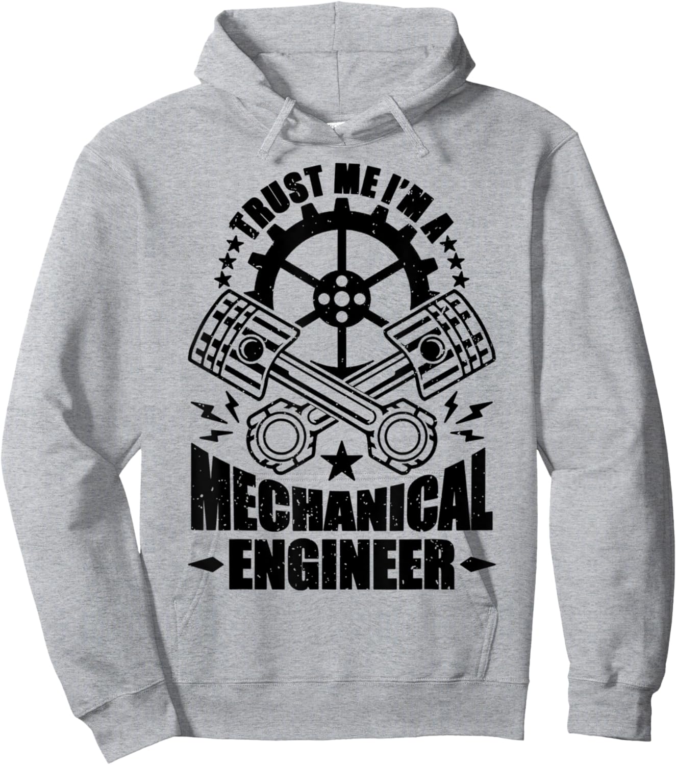 Trust Me I'm Mechanic Engineer Mechanical Engineer Humorous Hoodie - Hoodie | Ash