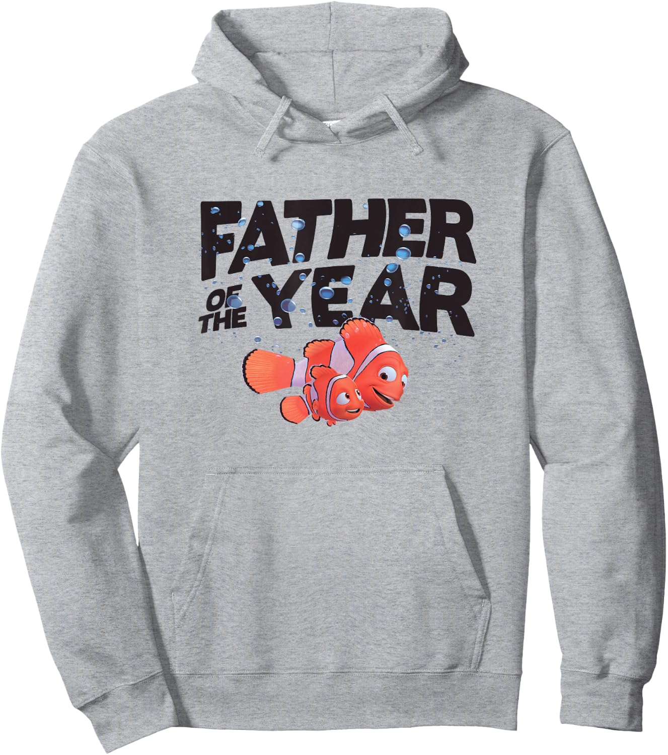 Disney Pixar Finding Nemo Father's Day Father Of The Year Hoodie - Hoodie | Ash