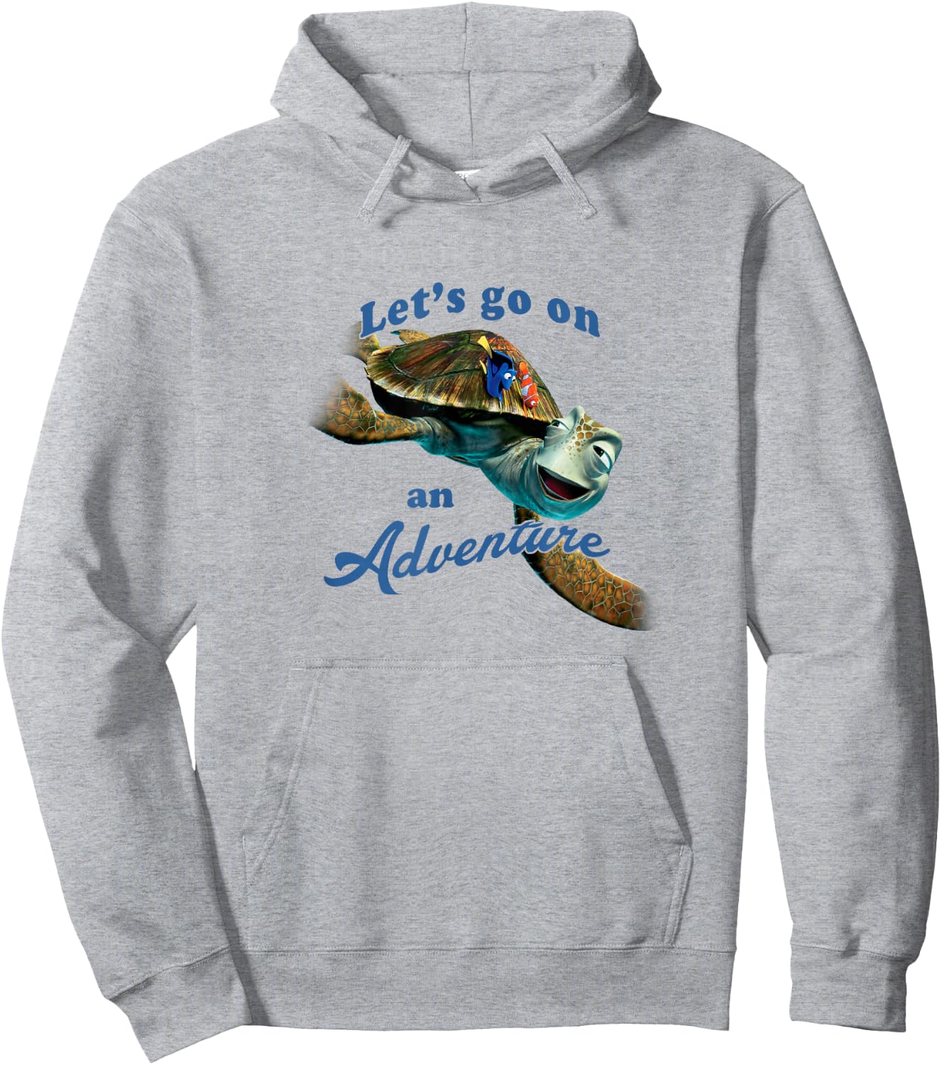 Disney Pixar Finding Nemo Let's Go On An Adventure Poster Hoodie - Hoodie | Ash