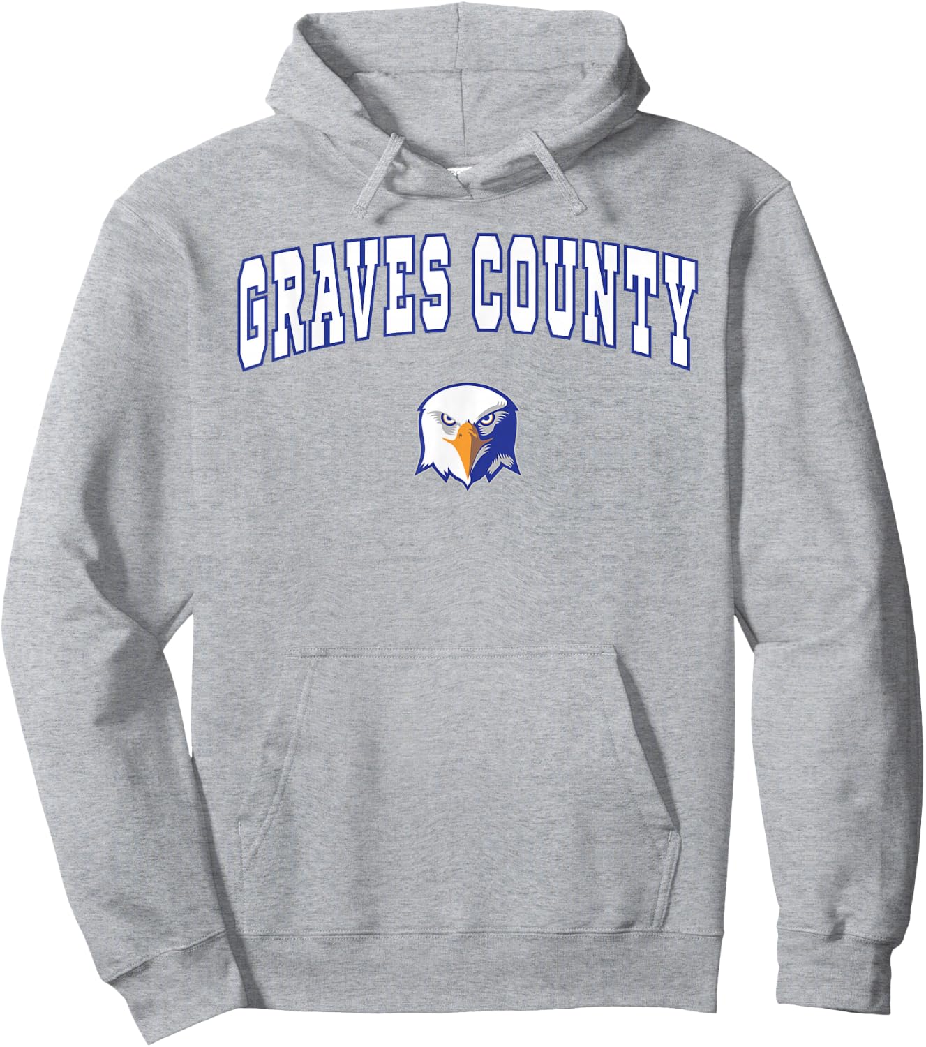 Graves County High School Eagles Hoodie - Hoodie | Ash