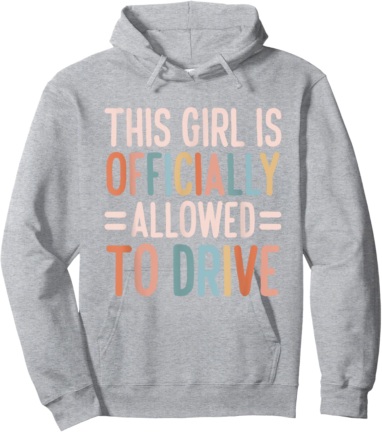This Girl Is Officially Allowed to Drive Officially Licensed Hoodie - Hoodie | Ash