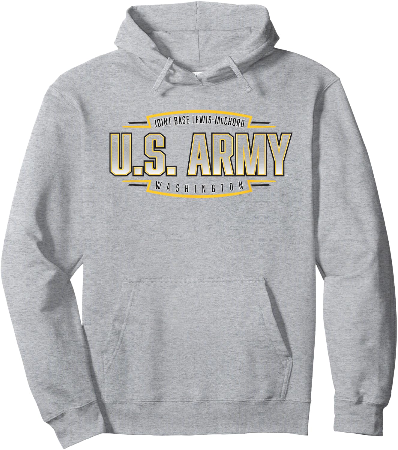Joint Base Lewis-McChord United States Army Military Hoodie - Hoodie | Ash