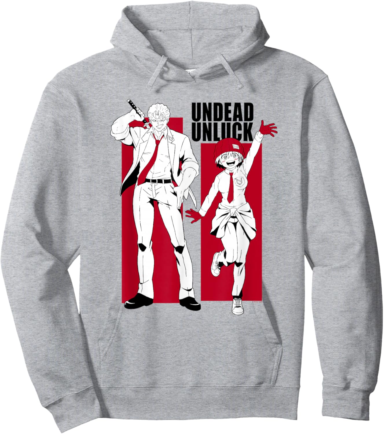 Undead Unluck Andy & Fuuko Frames Hoodie - Hoodie | Ash