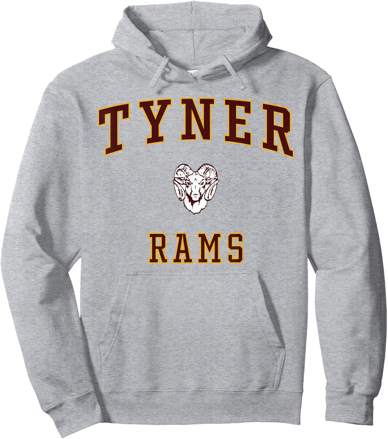 Tyner Academy Rams Hoodie - Hoodie | Ash